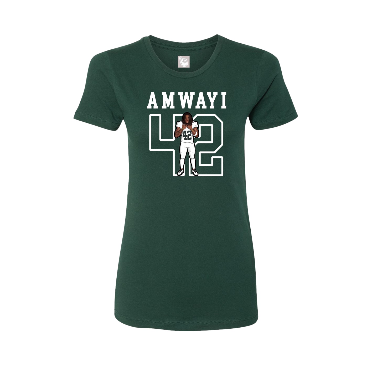 Fitted Women's Tee — Shirsey in Green