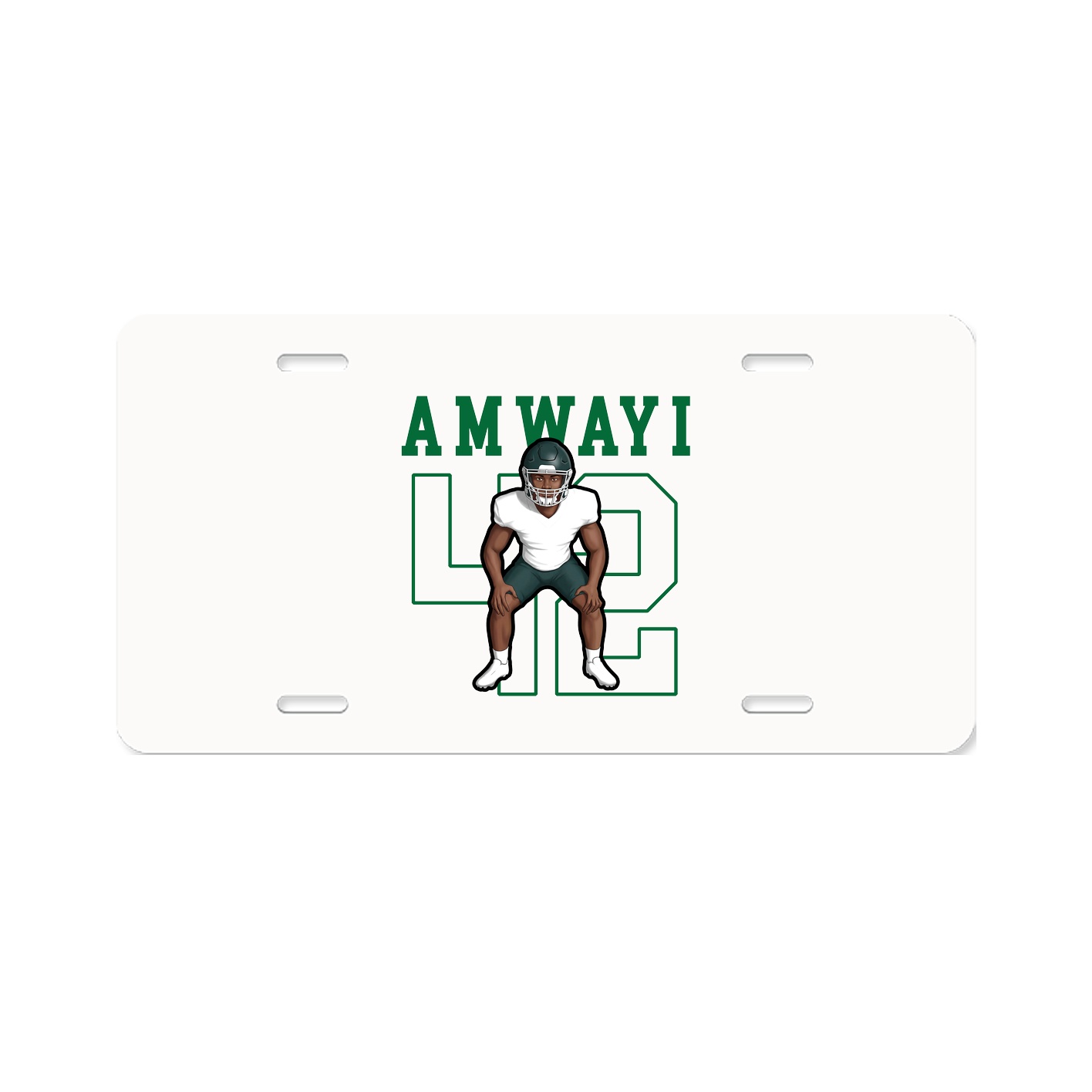 Aluminum License Plate
