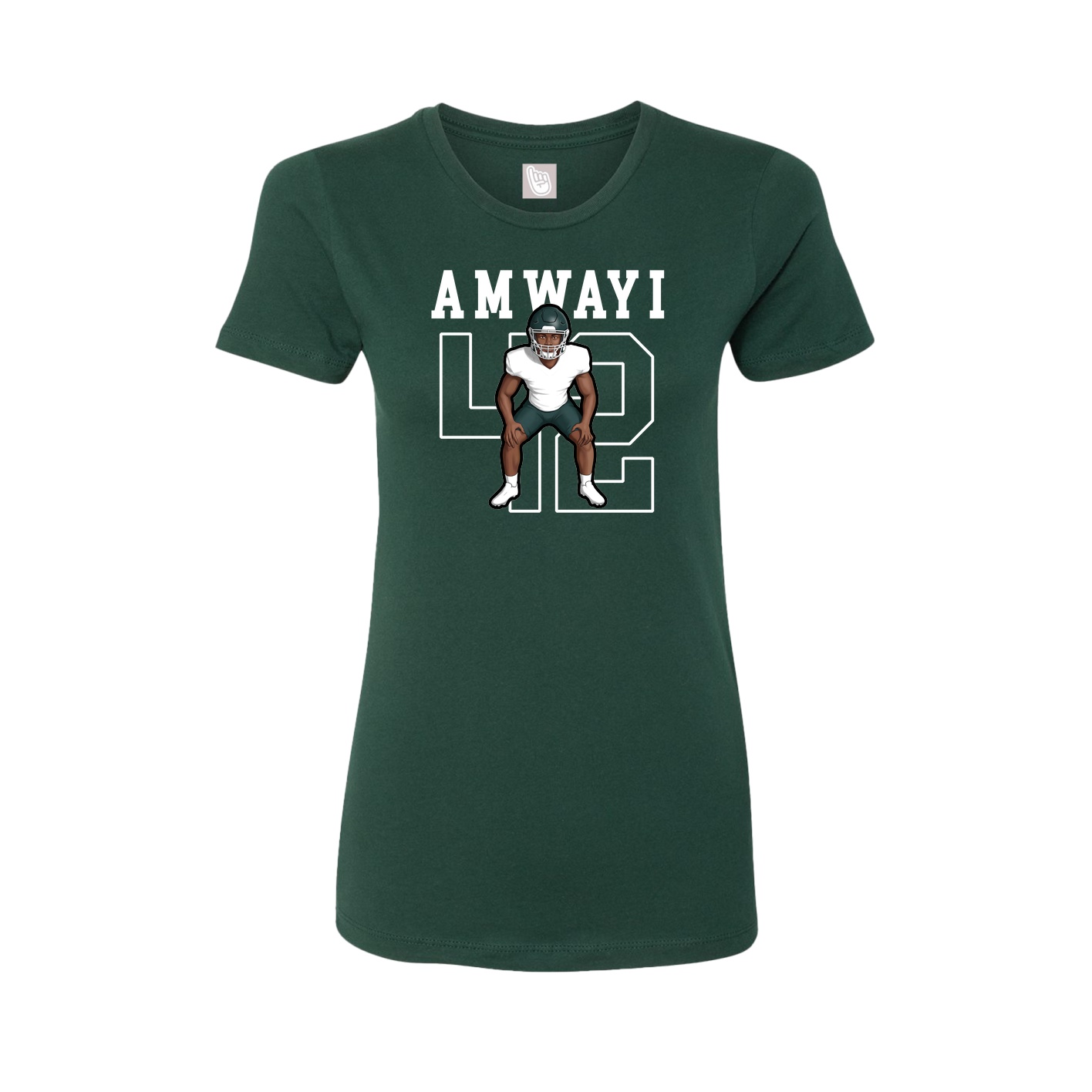 Fitted Women's Tee — Shirsey in Green