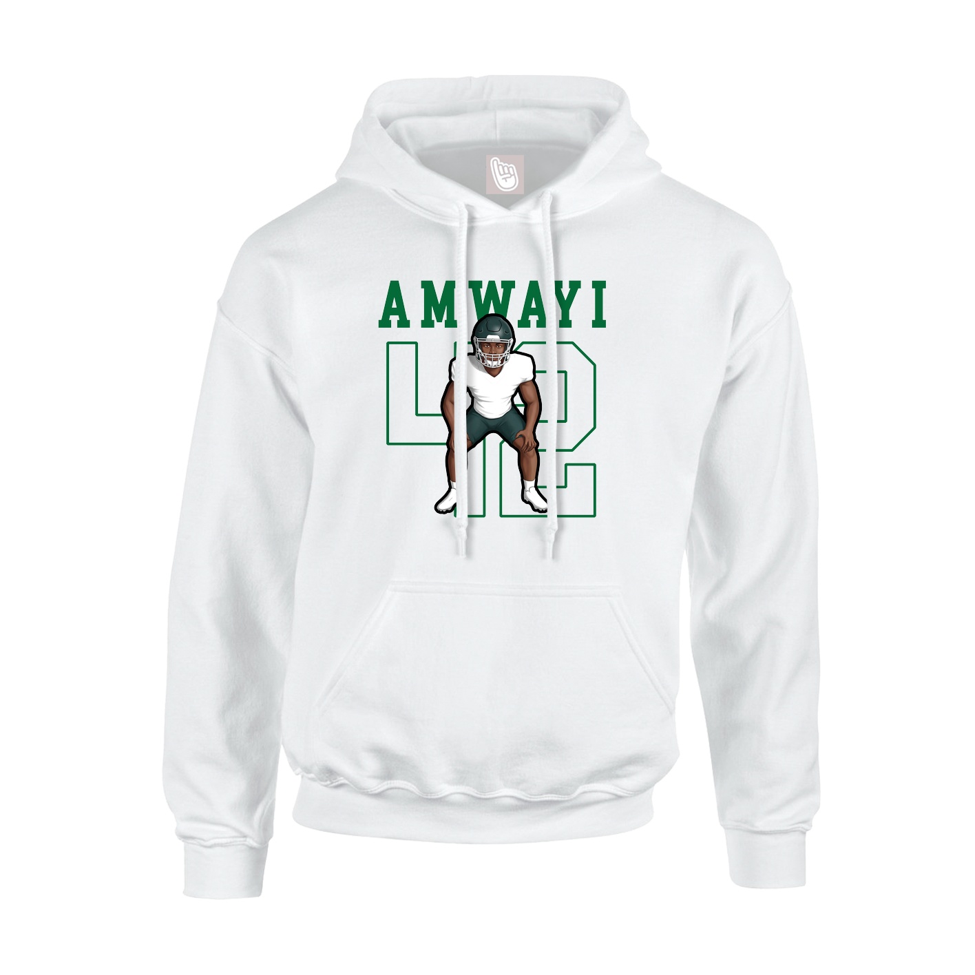 Youth Hoodie — Shirsey in White