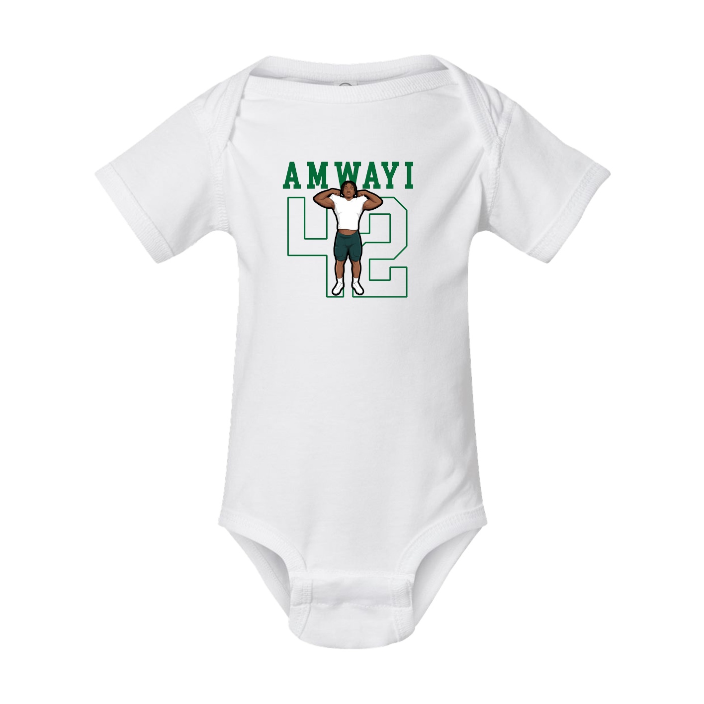 Baby Onesie — Shirsey in White