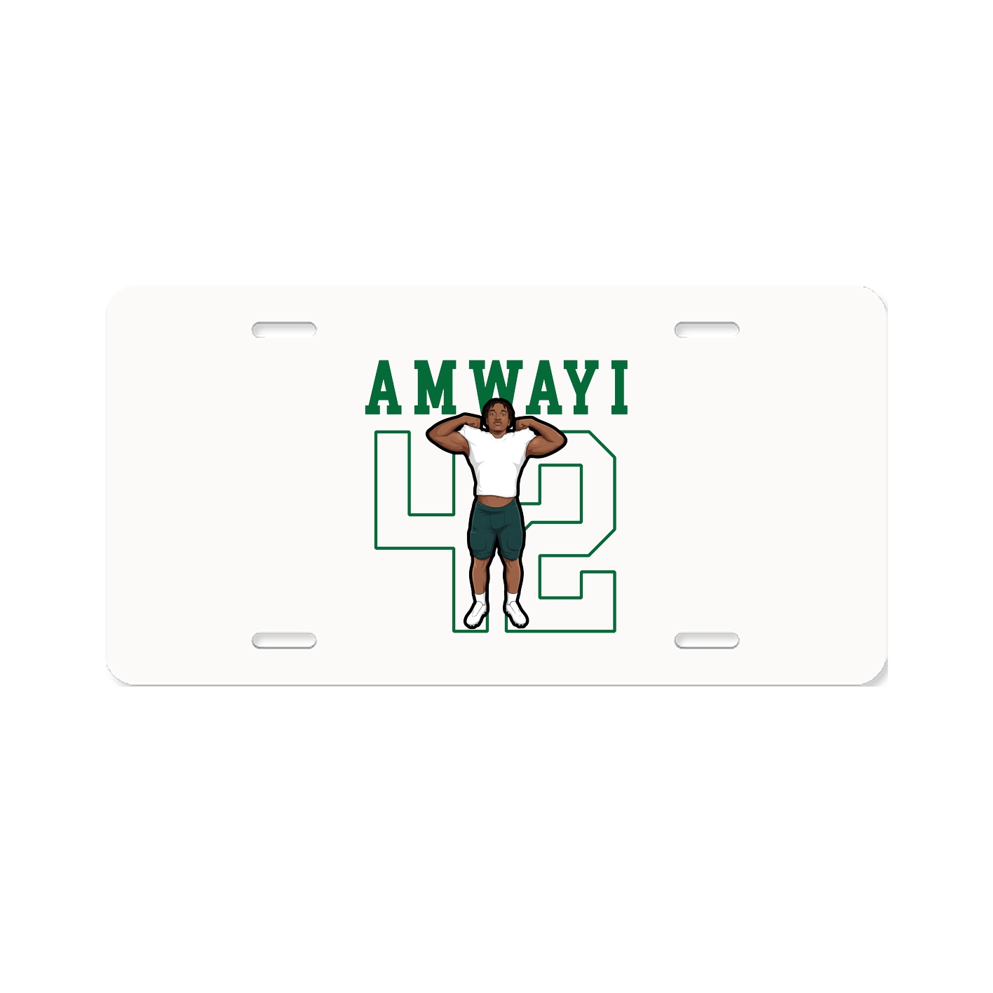 License Plate — Shirsey in Classic