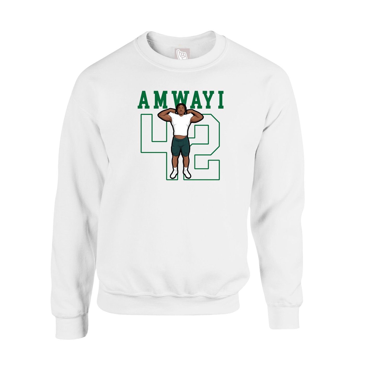 Fleece Crew — Shirsey in White