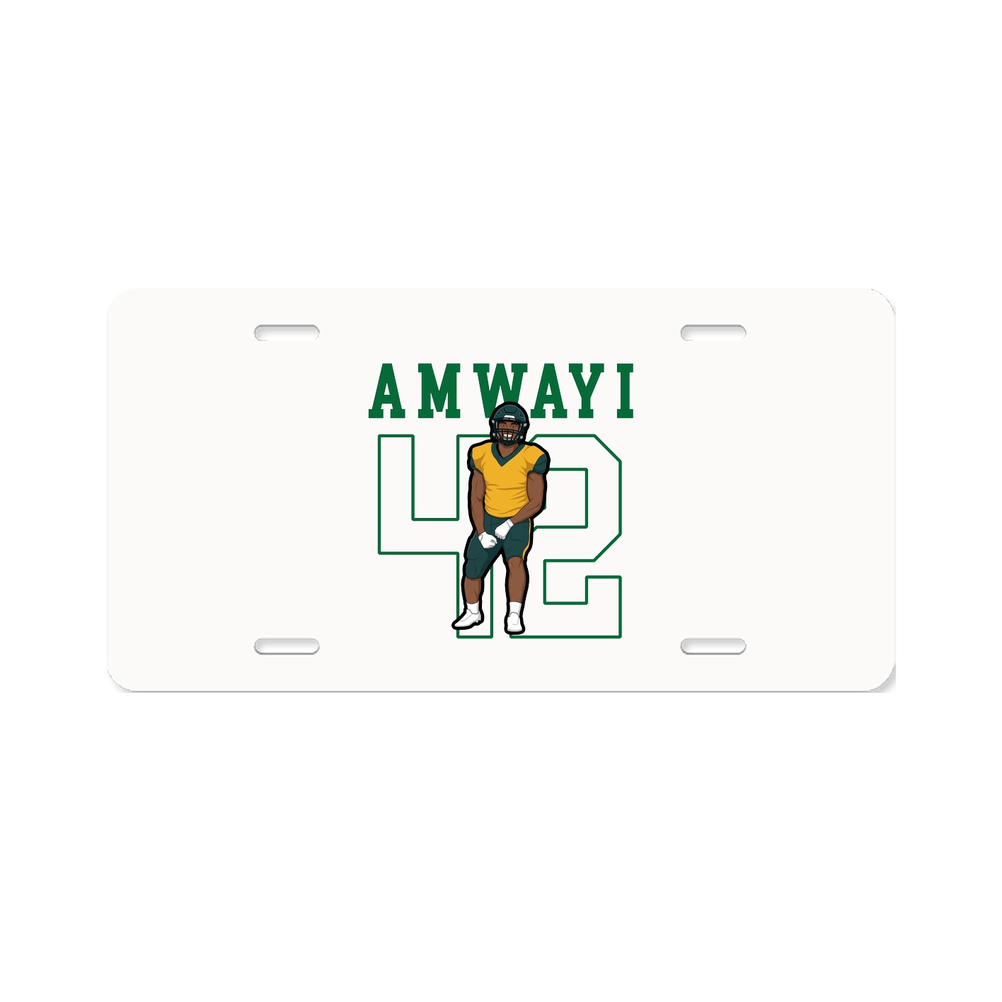 License Plate — Shirsey in Classic