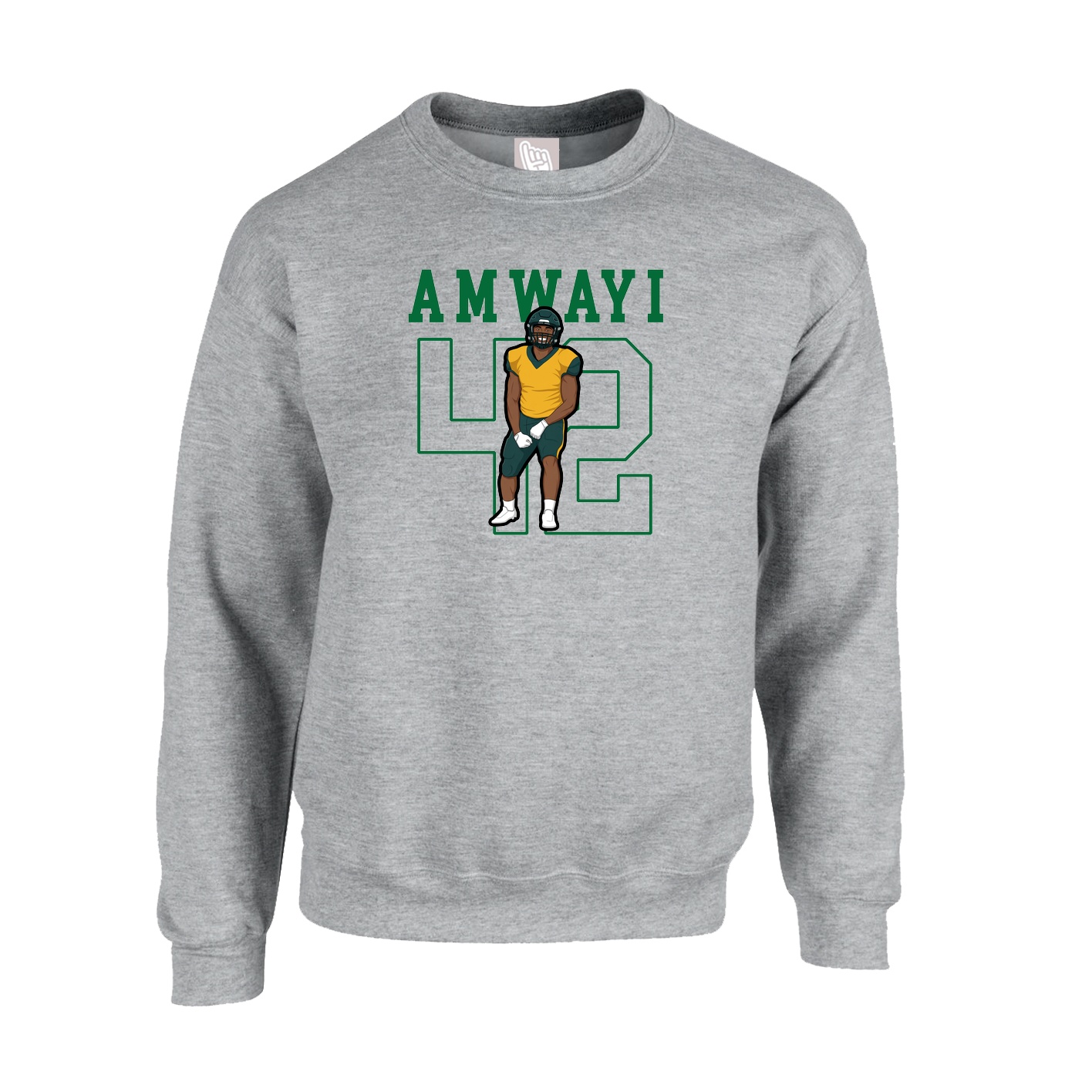 Fleece Crew — Shirsey in Grey
