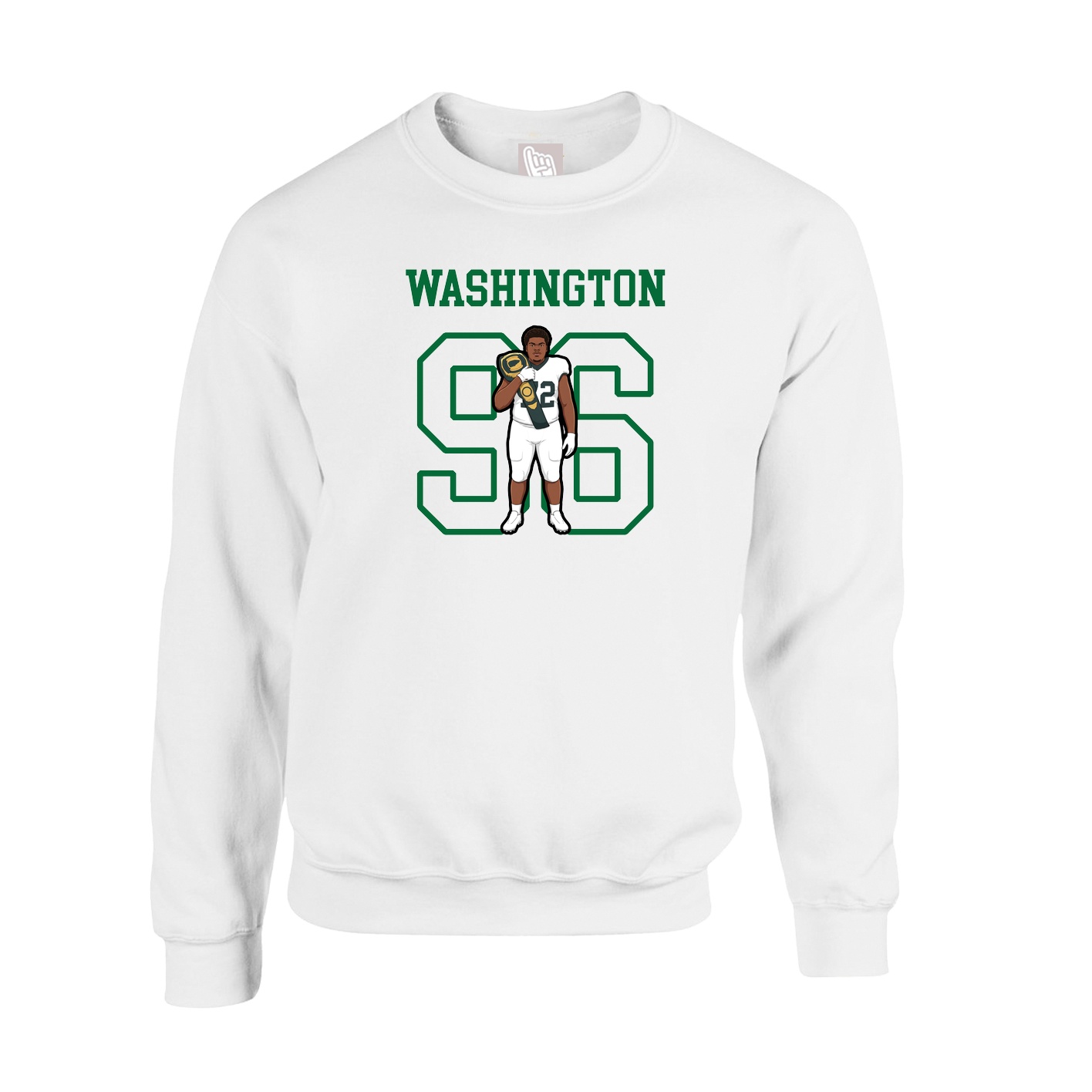 Fleece Crew — Shirsey in White