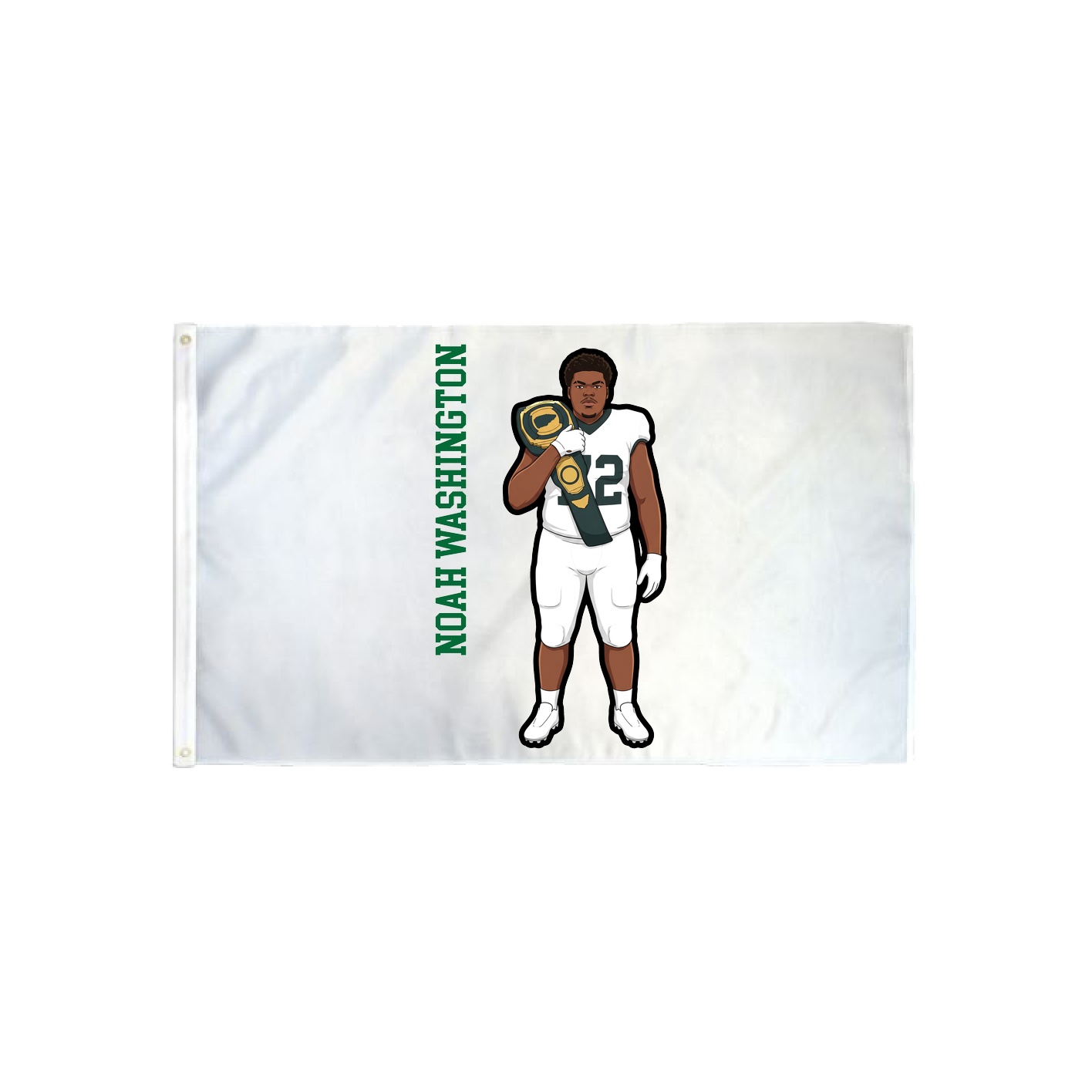 3x5 Flag — Name Vertical in Classic