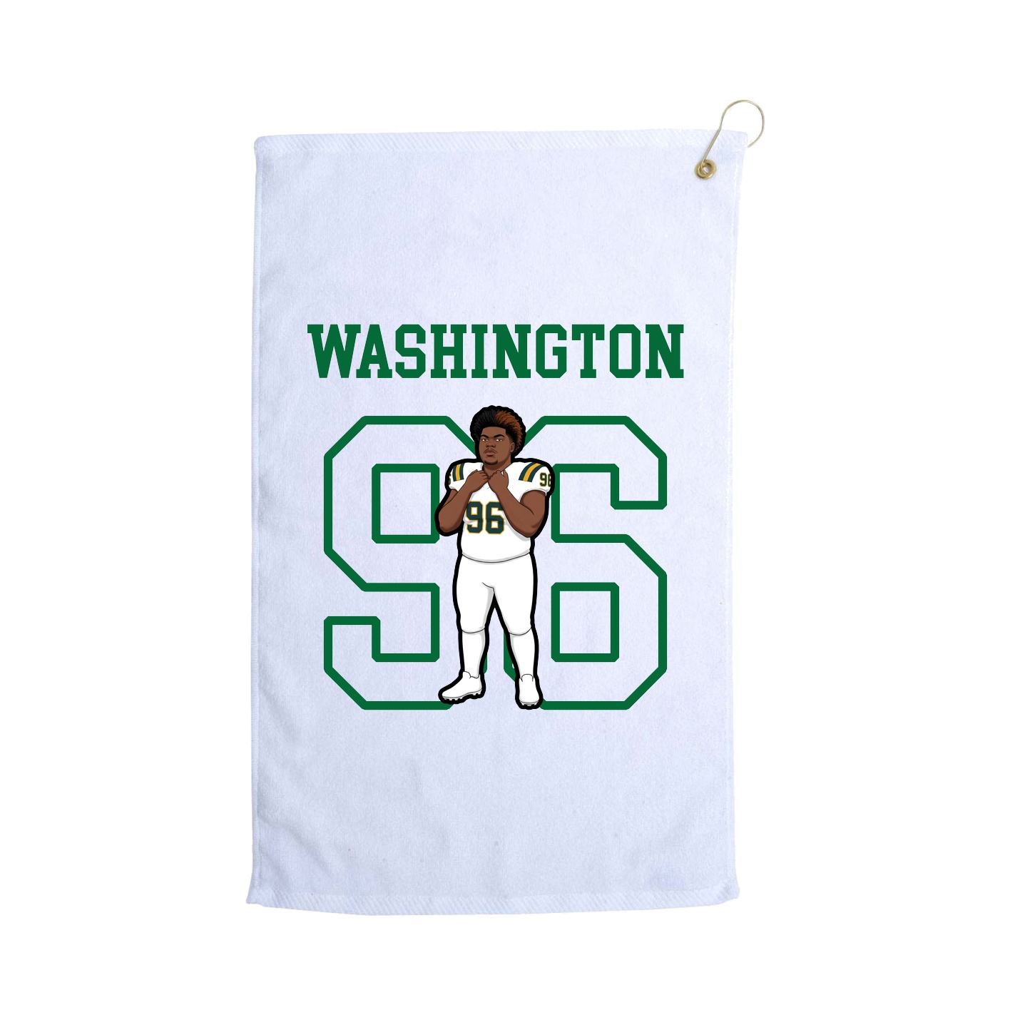 Golf Towel — Shirsey in White