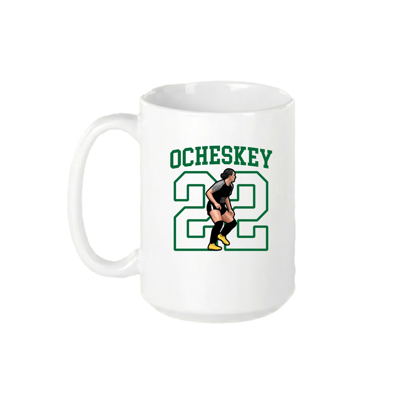 15oz Coffee Mug — Shirsey in White