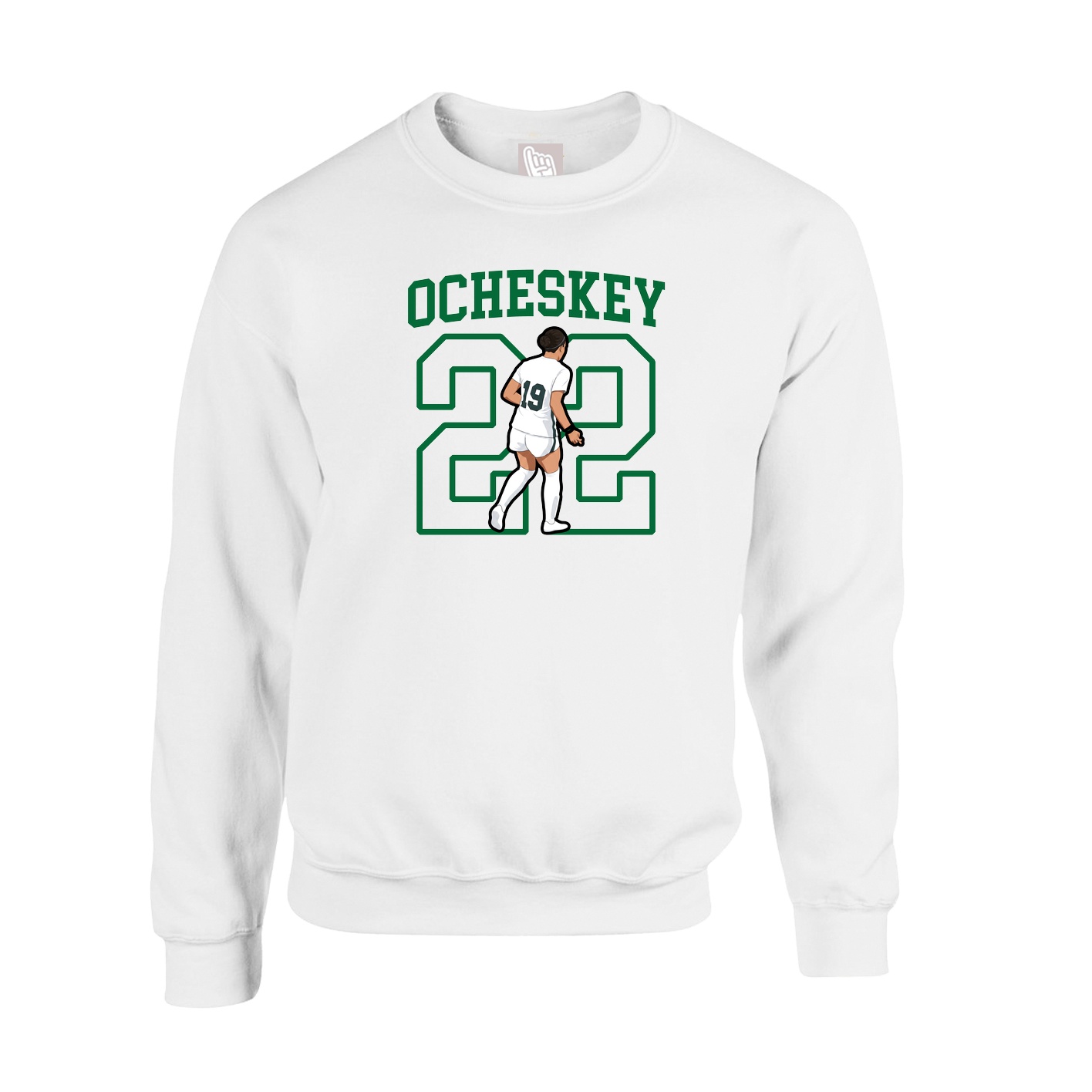 Fleece Crew — Shirsey in White