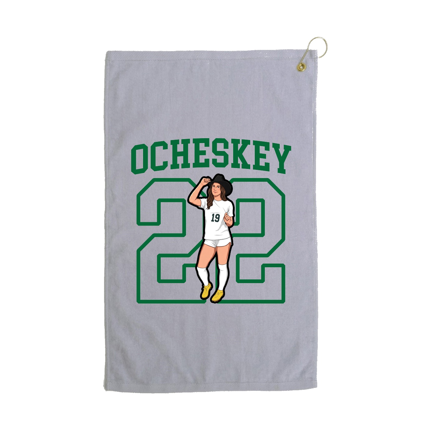 Golf Towel — Shirsey in Grey