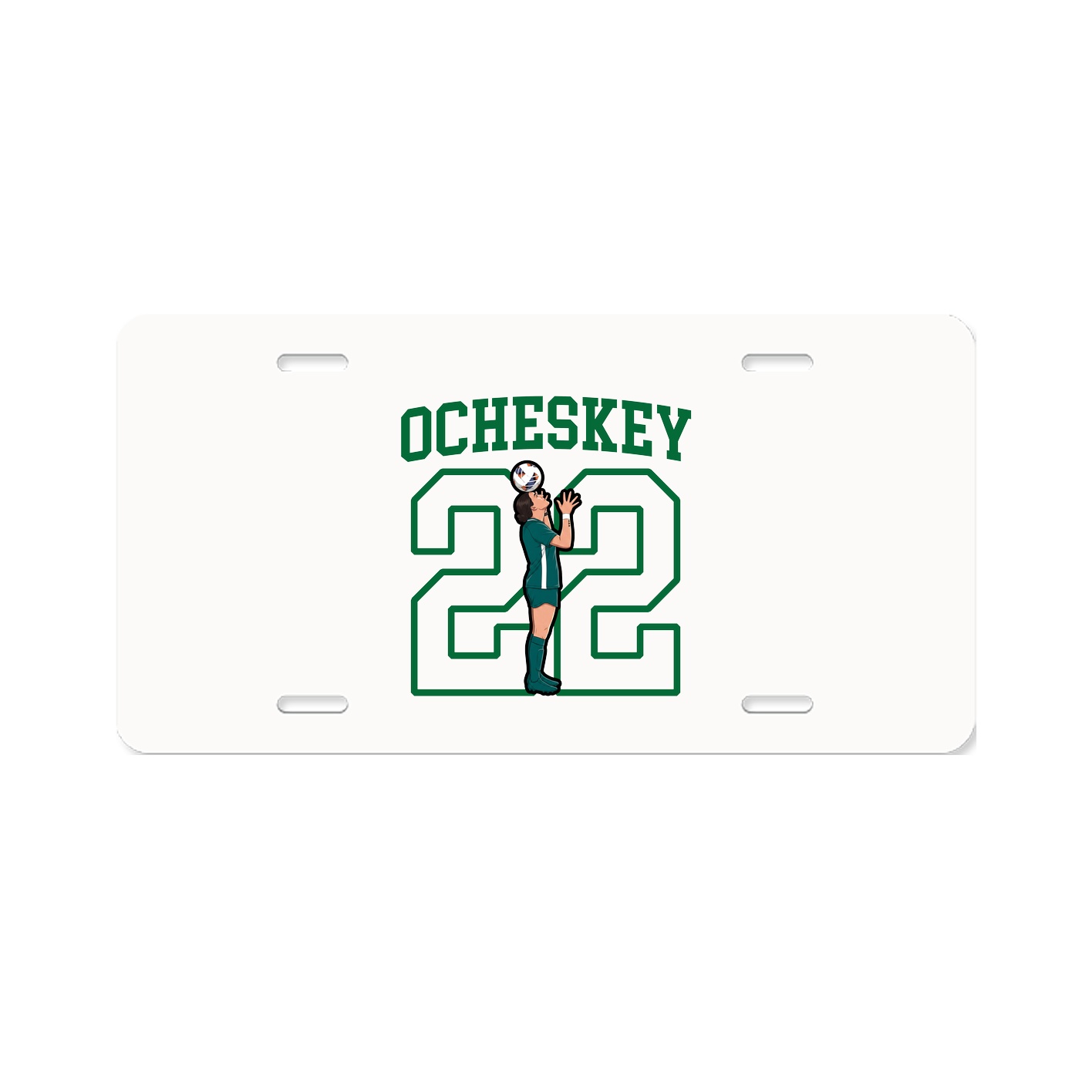 License Plate — Shirsey in Classic