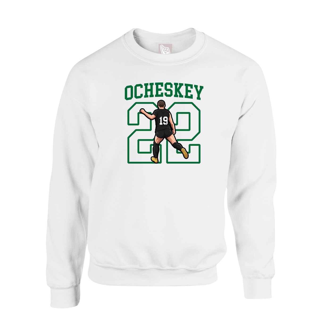 Fleece Crew — Shirsey in White