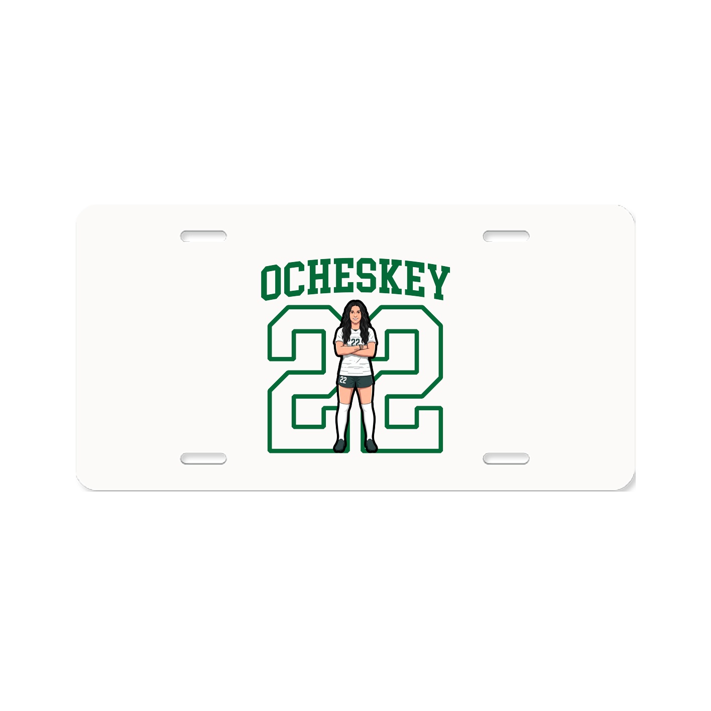 Aluminum License Plate