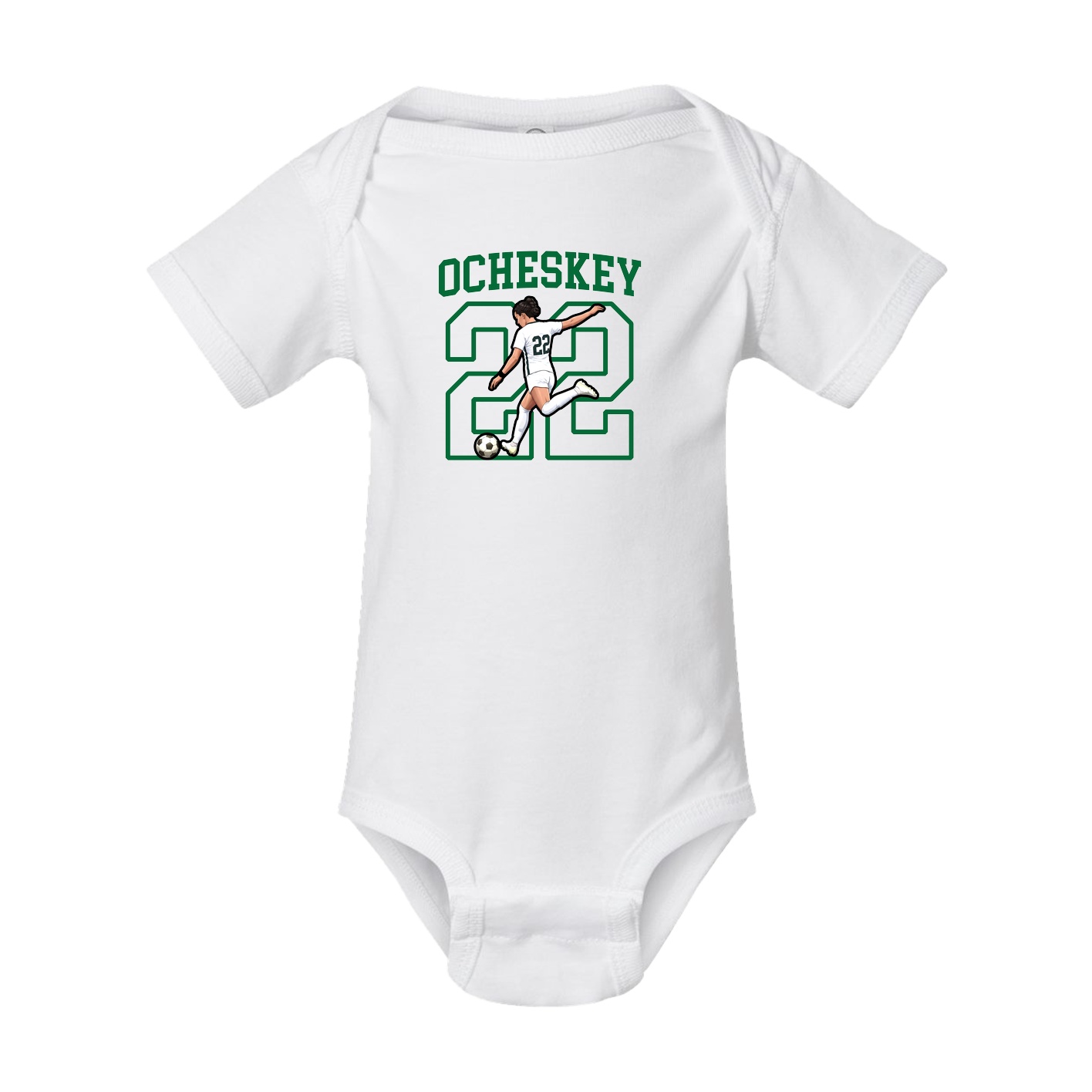 Baby Onesie — Shirsey in White