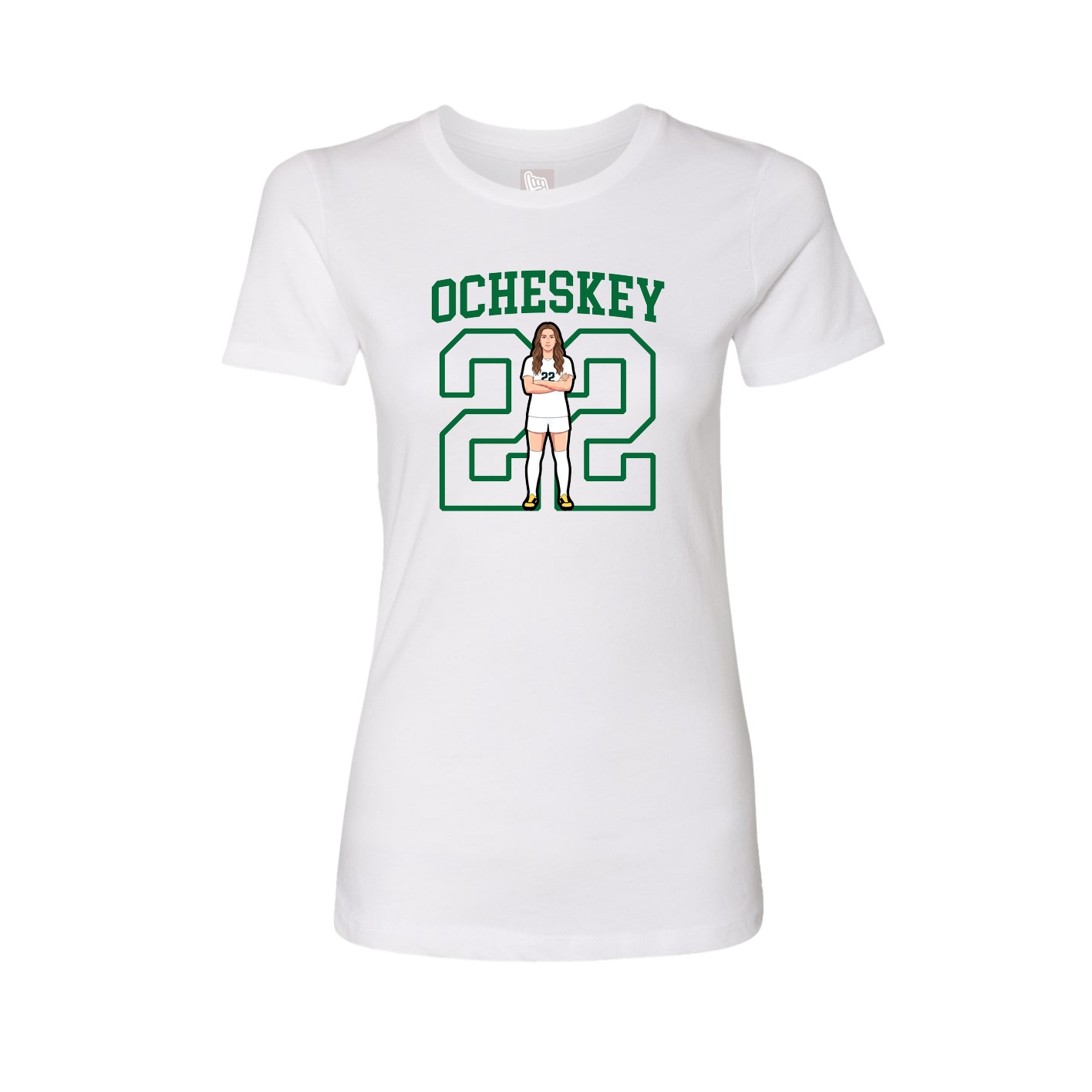 Fitted Women's Tee — Shirsey in White