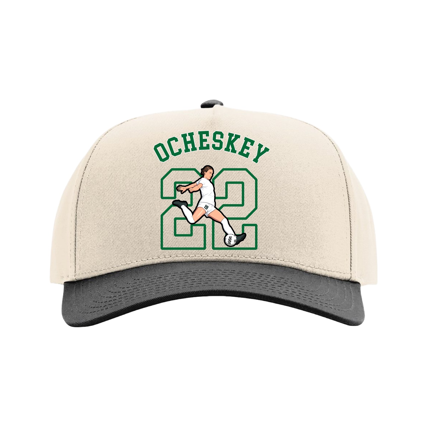 Full Fabric Five-Panel Champ Cap