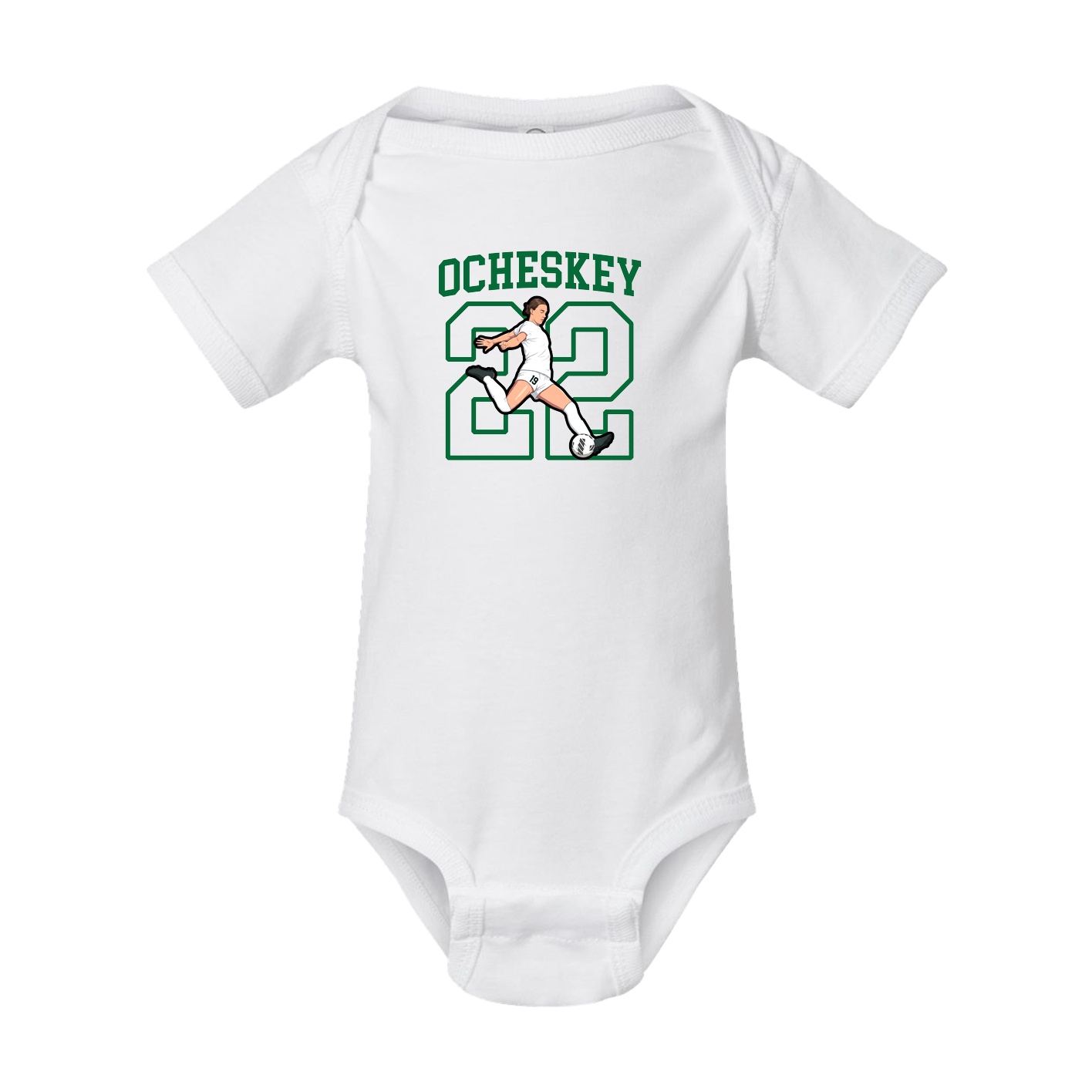 Baby Onesie — Shirsey in White