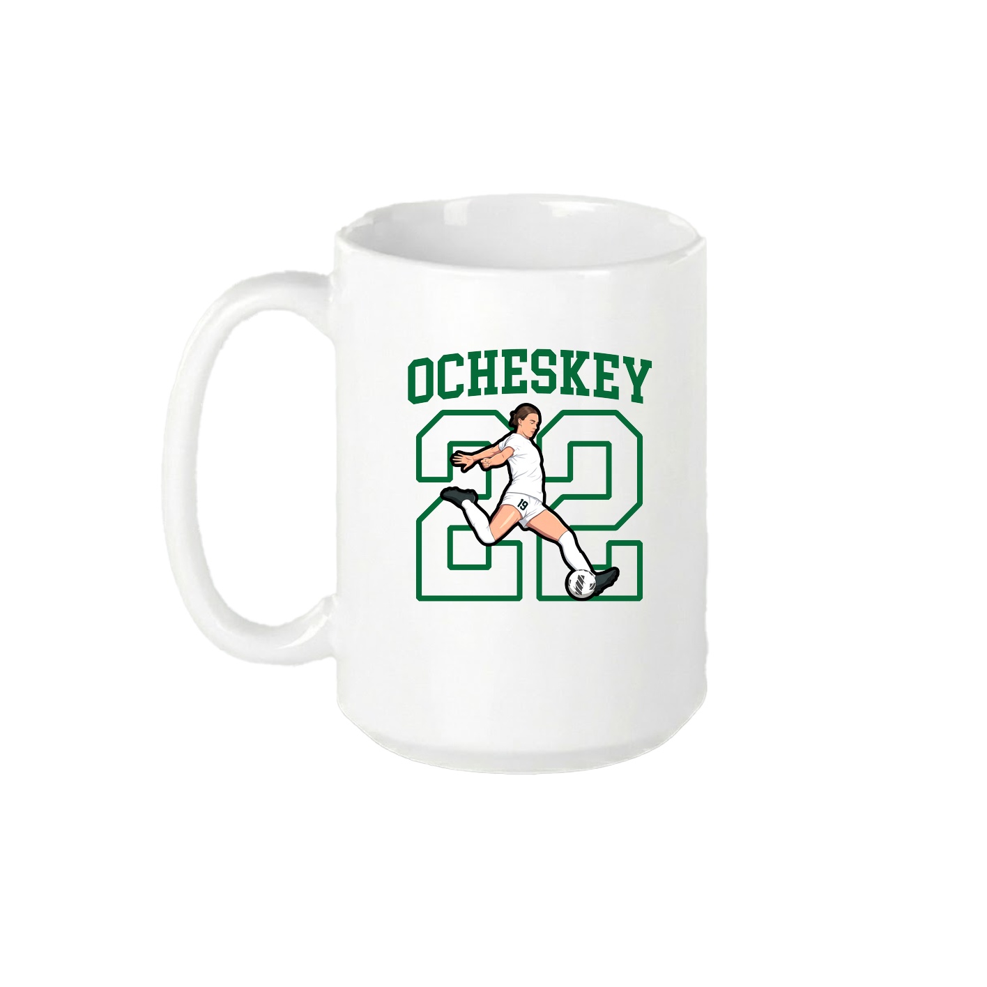 15oz Coffee Mug — Shirsey in White