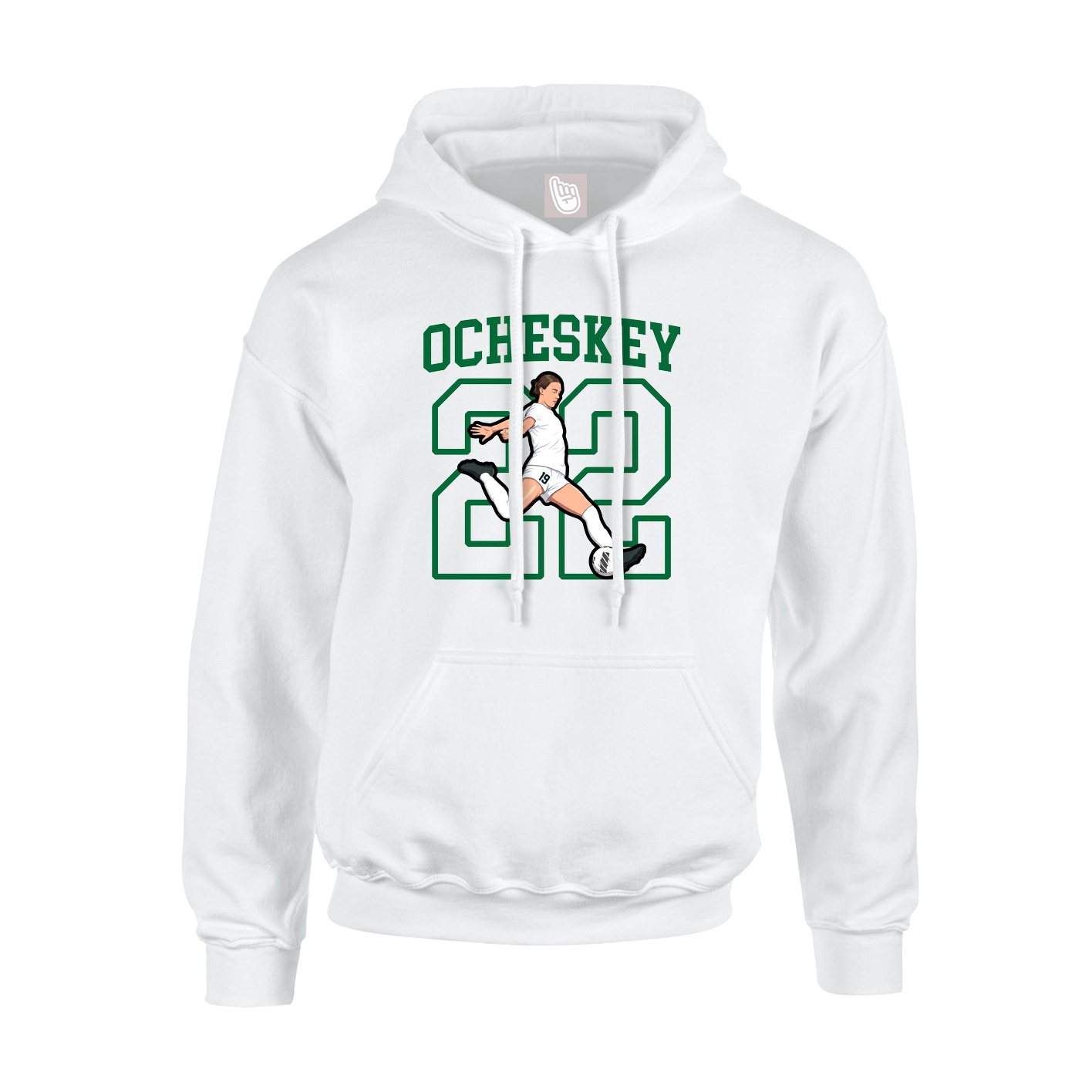 Youth Hoodie — Shirsey in White