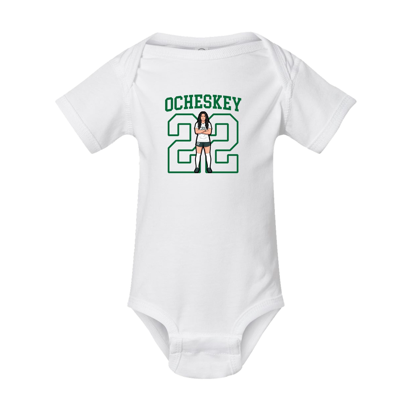 Baby Onesie — Shirsey in White