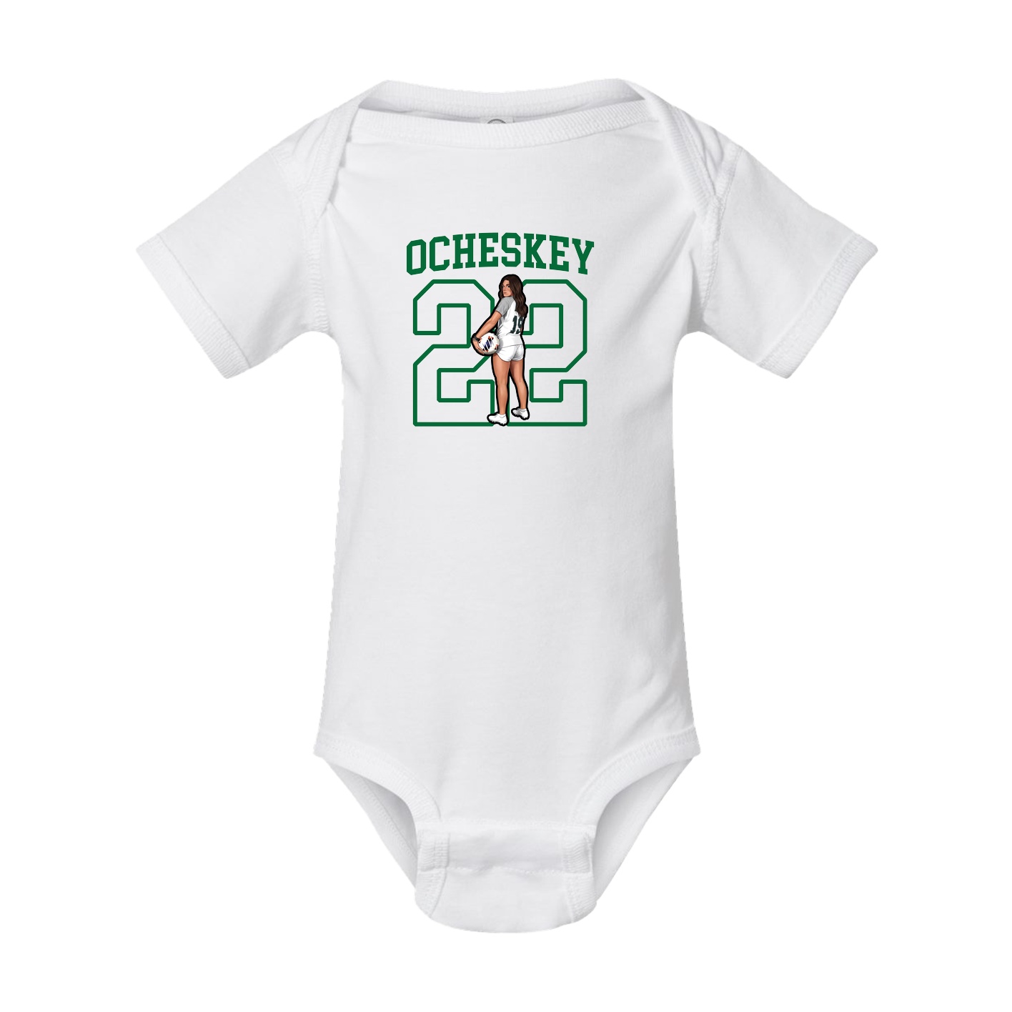 Baby Onesie — Shirsey in White