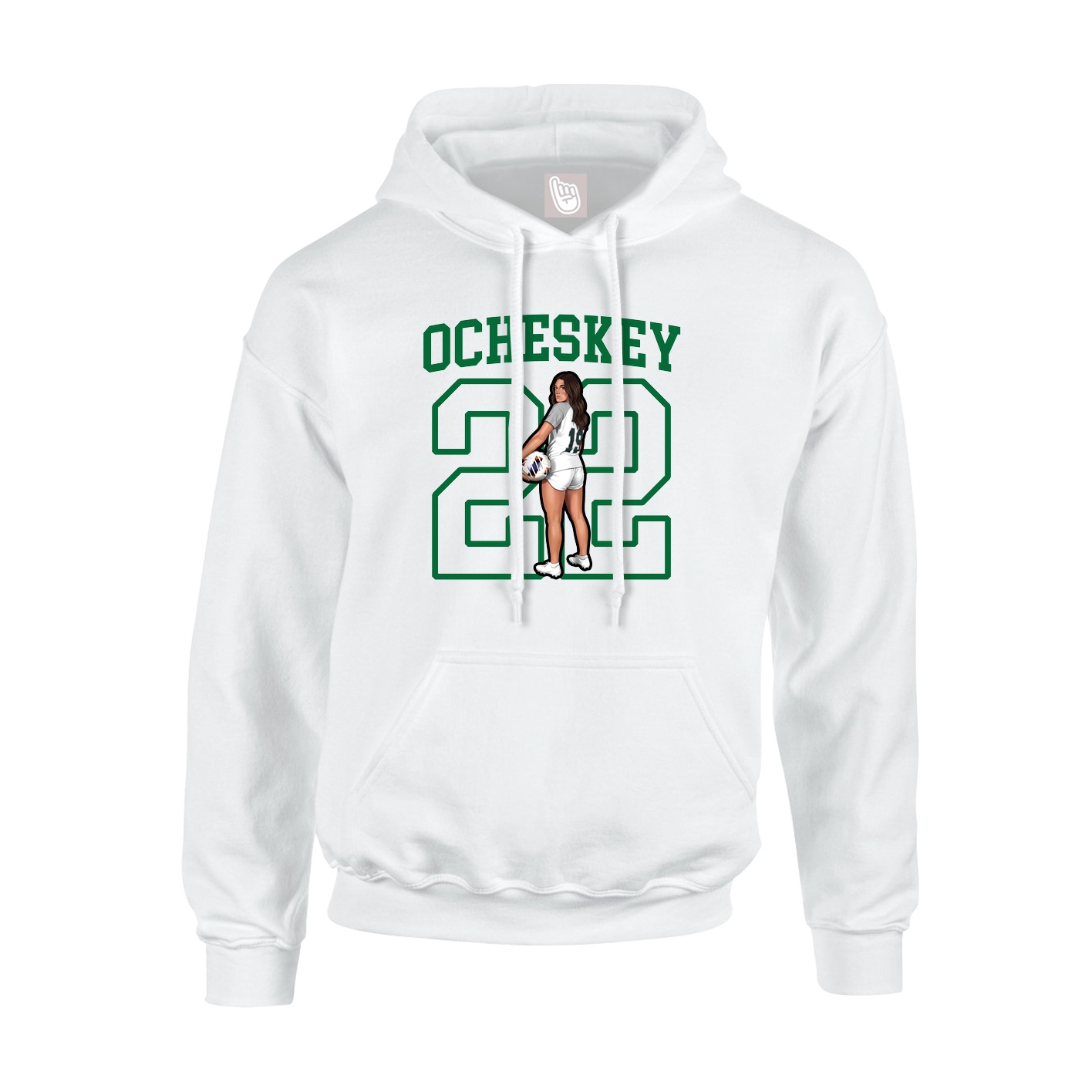 Youth Hoodie — Shirsey in White