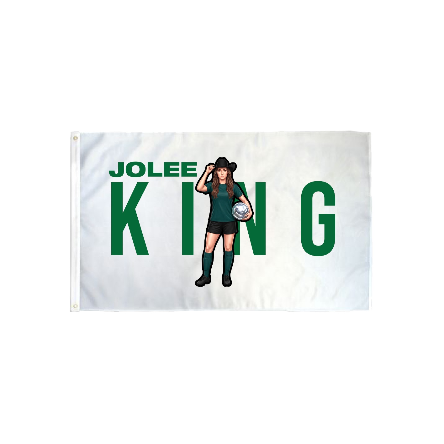 3x5 Flag — Player Name in Classic