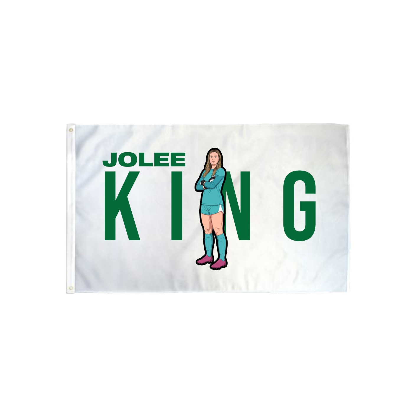 3x5 Flag — Player Name in Classic