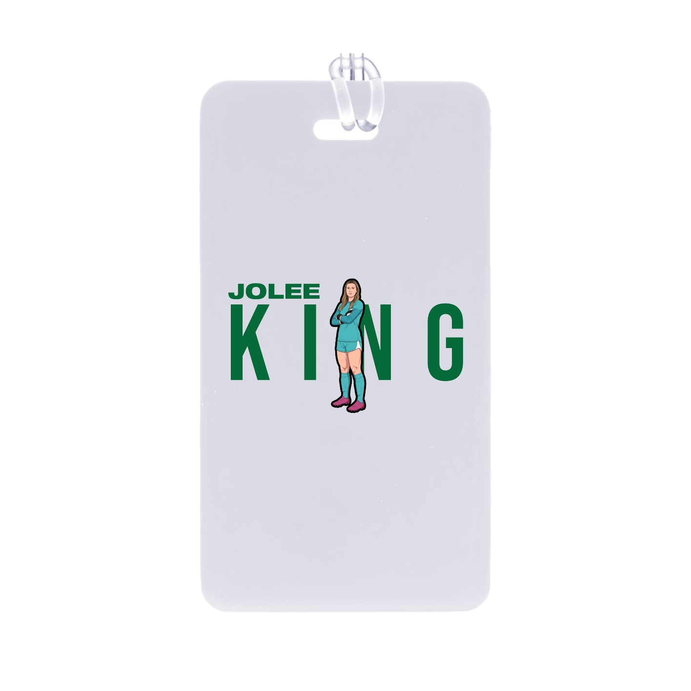 Bag Tag — Player Name in Classic