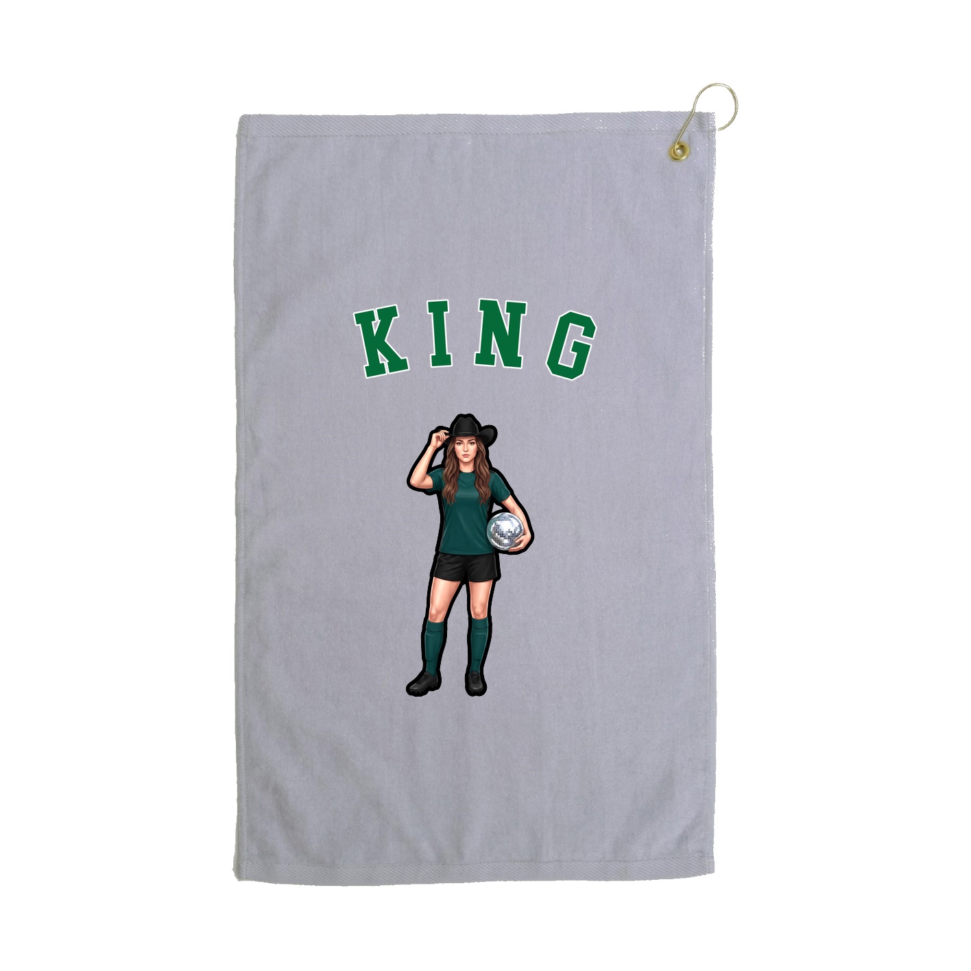 Golf Towel — Shirsey Arch in Grey