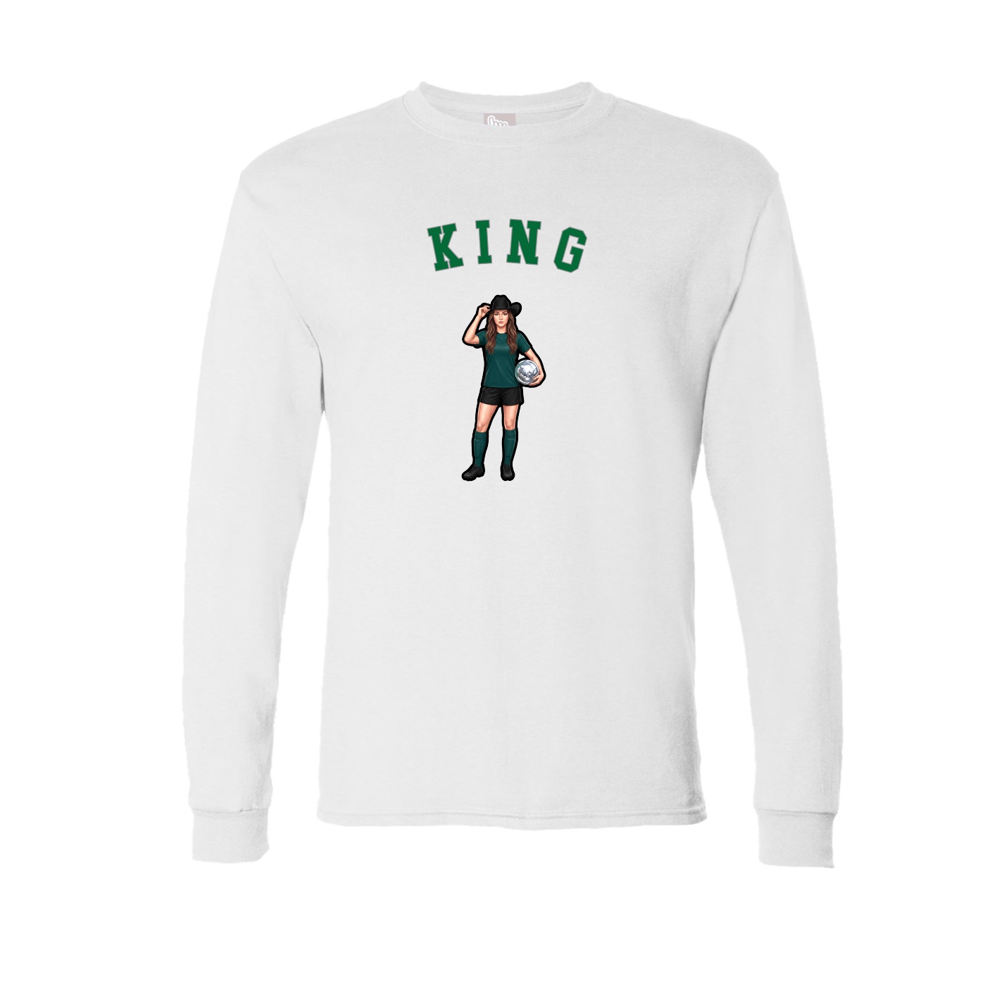 Long Sleeve Tee — Shirsey Arch in White