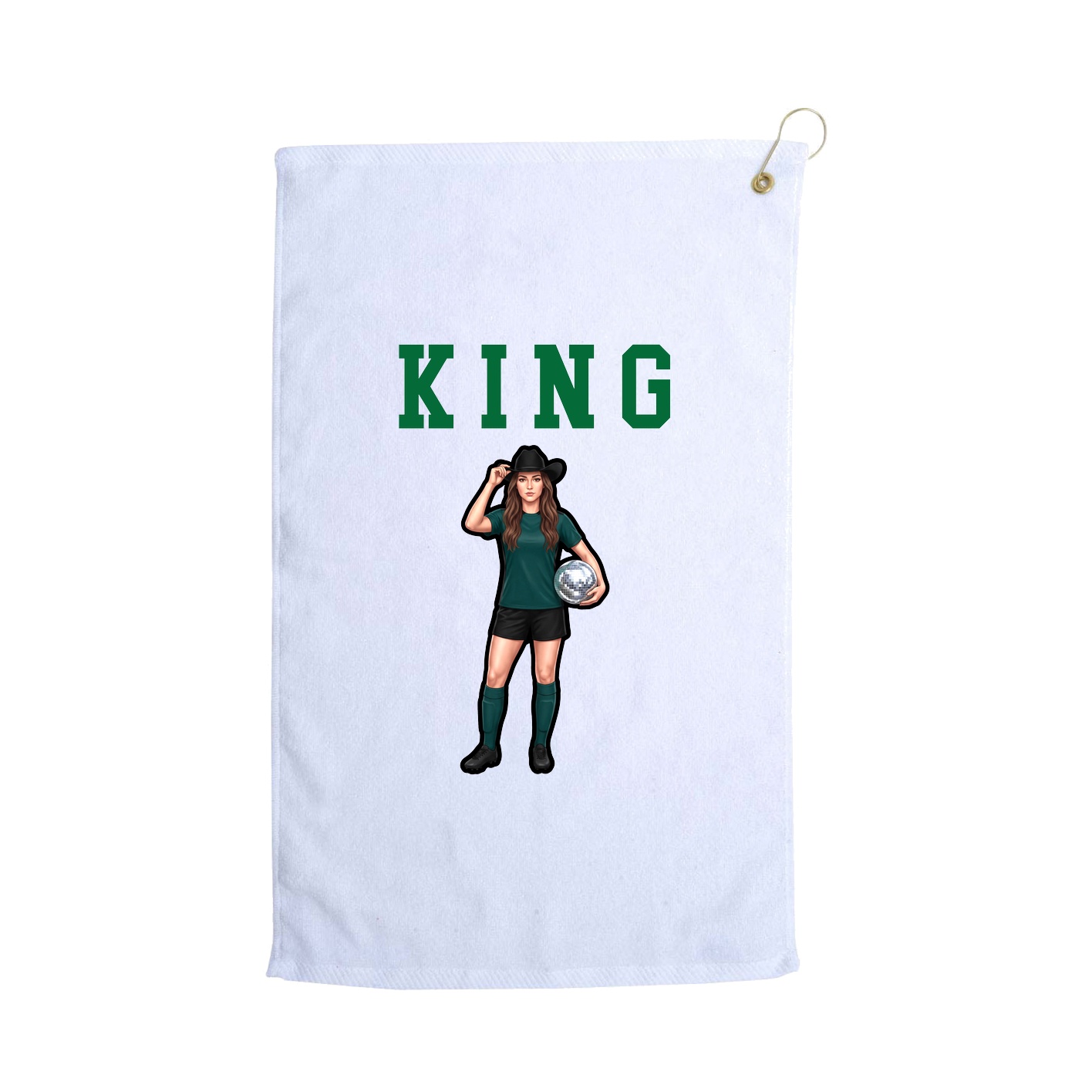Golf Towel — Shirsey in White