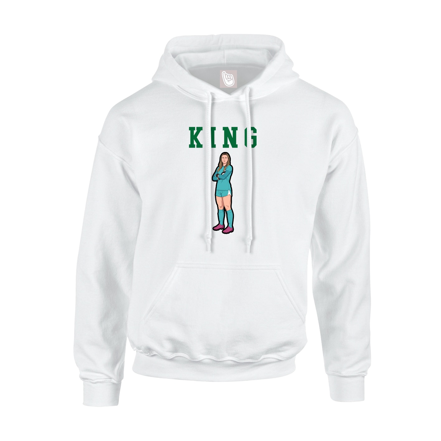 Youth Hoodie — Shirsey in White