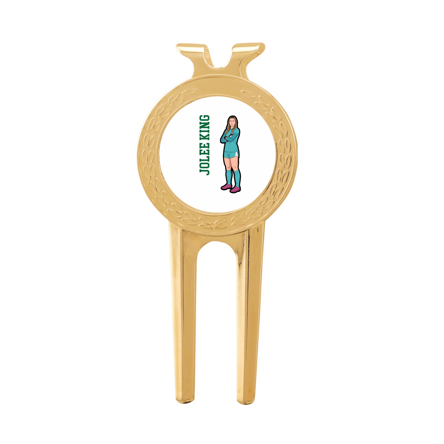 Divot Tool with Ball Marker — Name Vertical in Classic