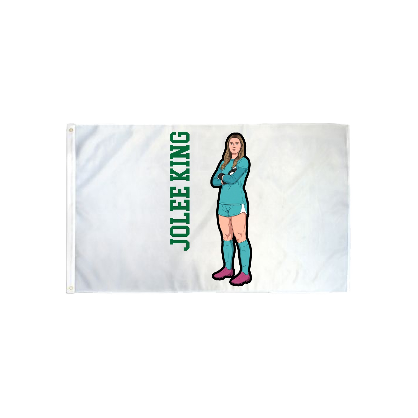 3x5 Flag — Name Vertical in Classic