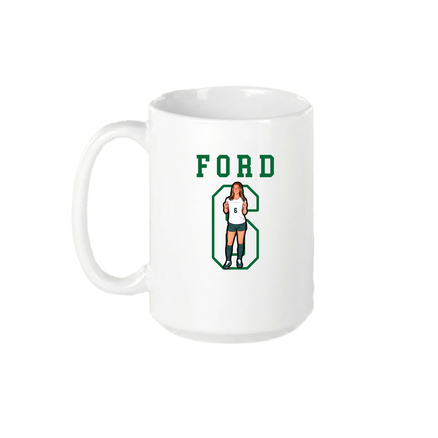 15oz Coffee Mug — Shirsey in White