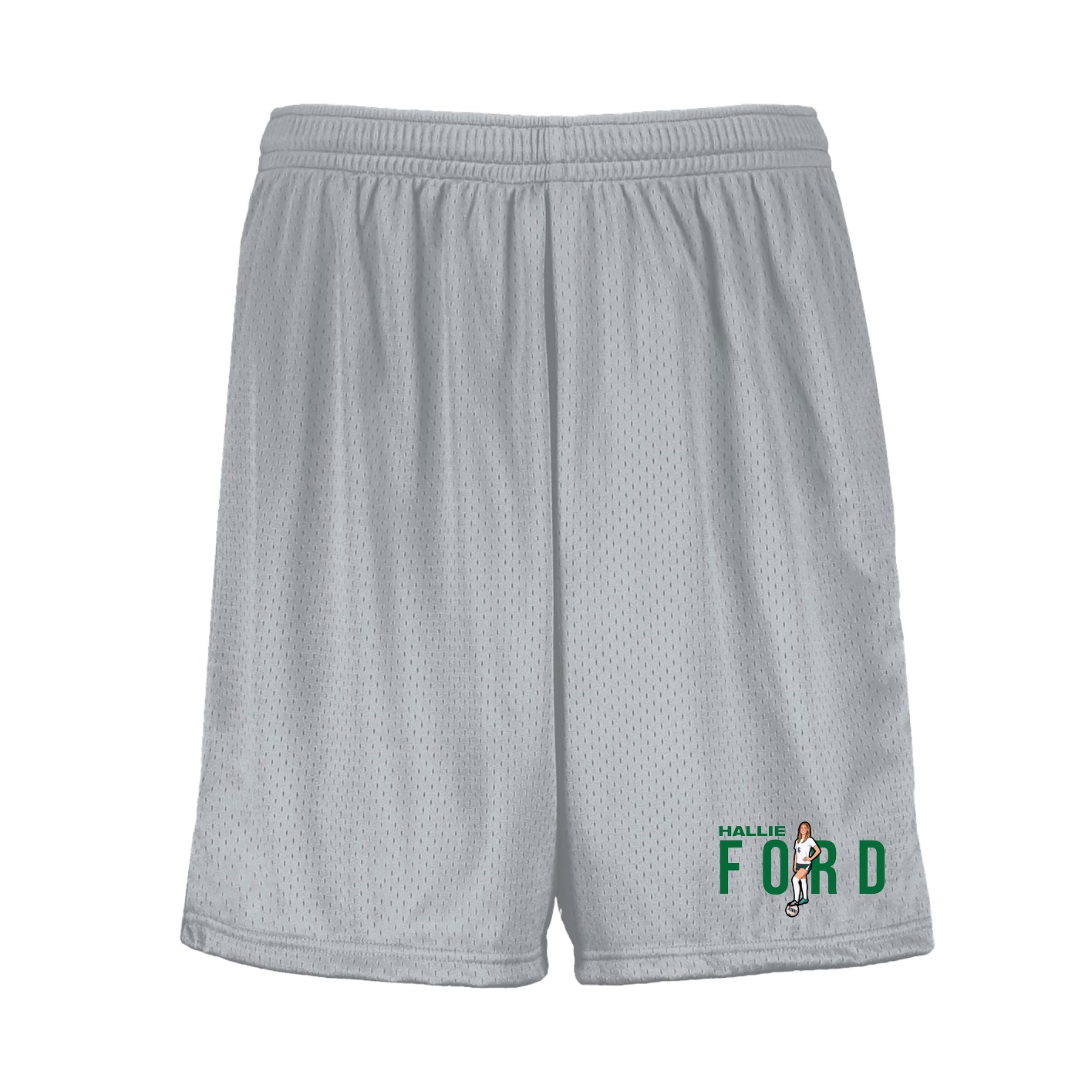Shorts — Player Name in Silver