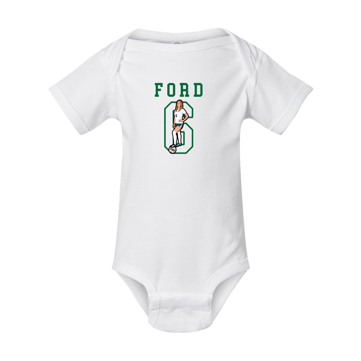 Baby Onesie — Shirsey in White