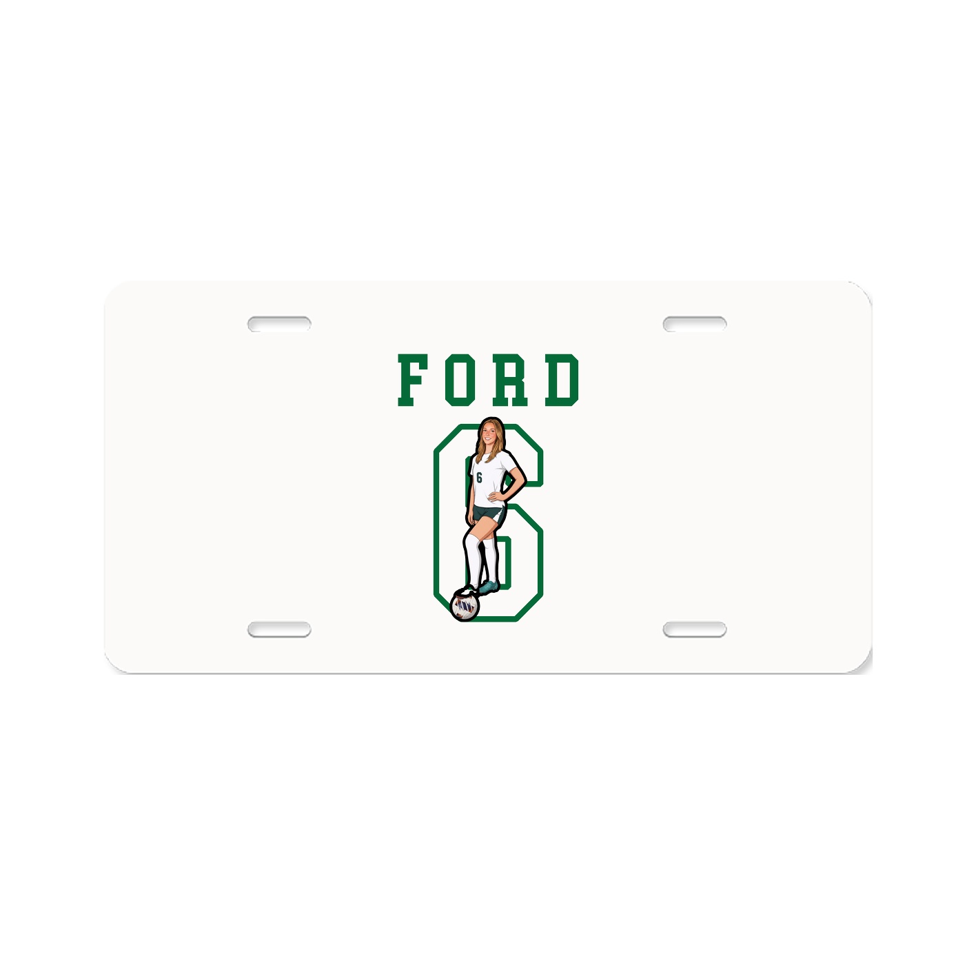 License Plate — Shirsey in Classic