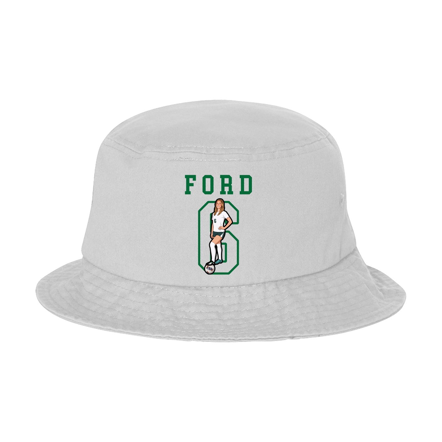 Bucket Cap — Shirsey in White