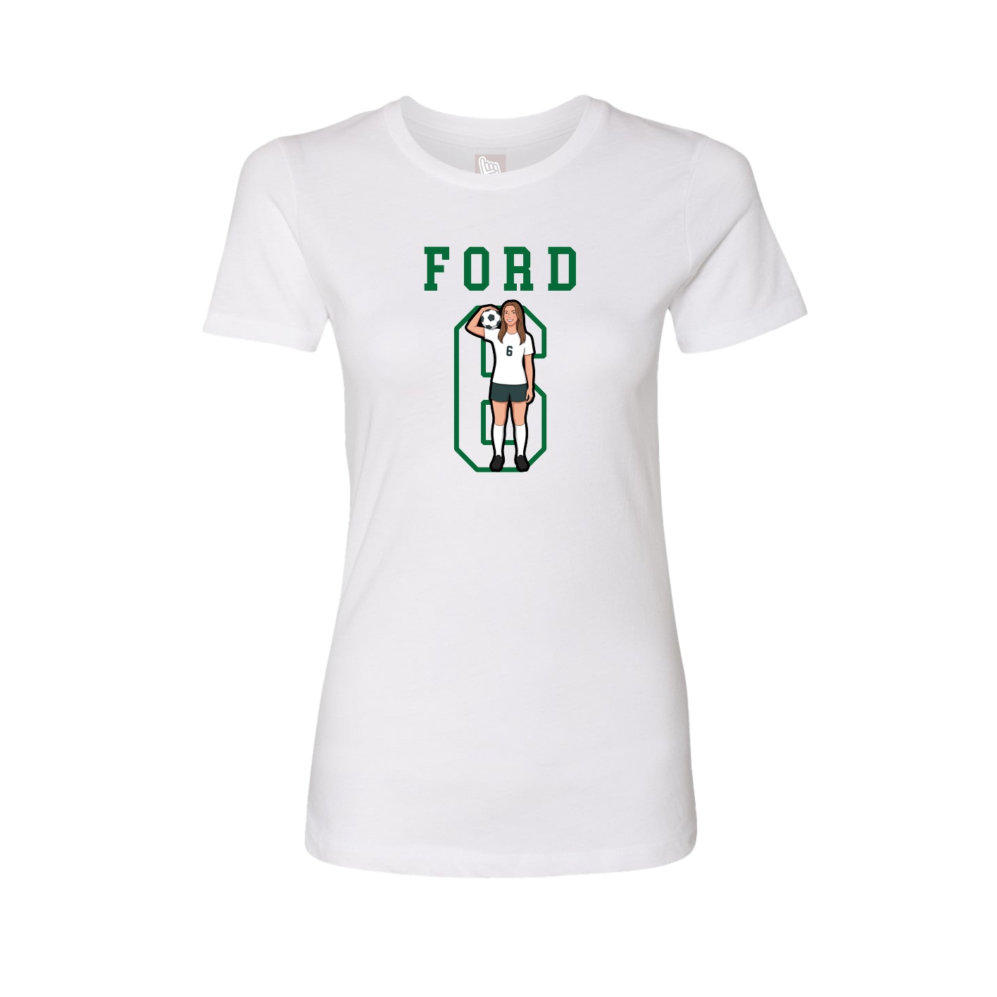 Fitted Women's Tee — Shirsey in White