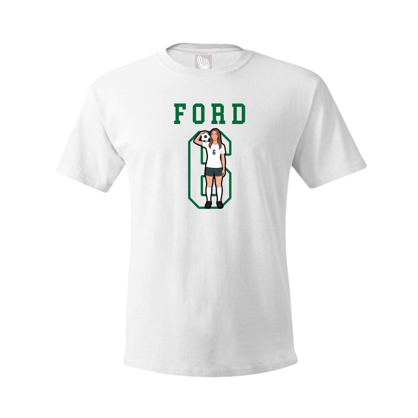 Youth Tee — Shirsey in White