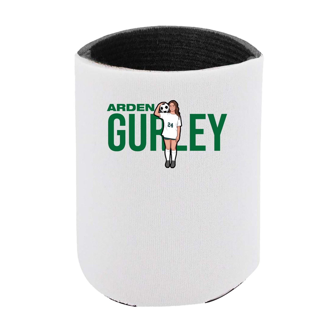 Can Holder — Player Name in White