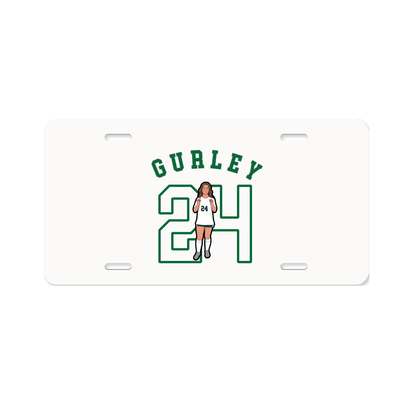 License Plate — Shirsey Arch in Classic