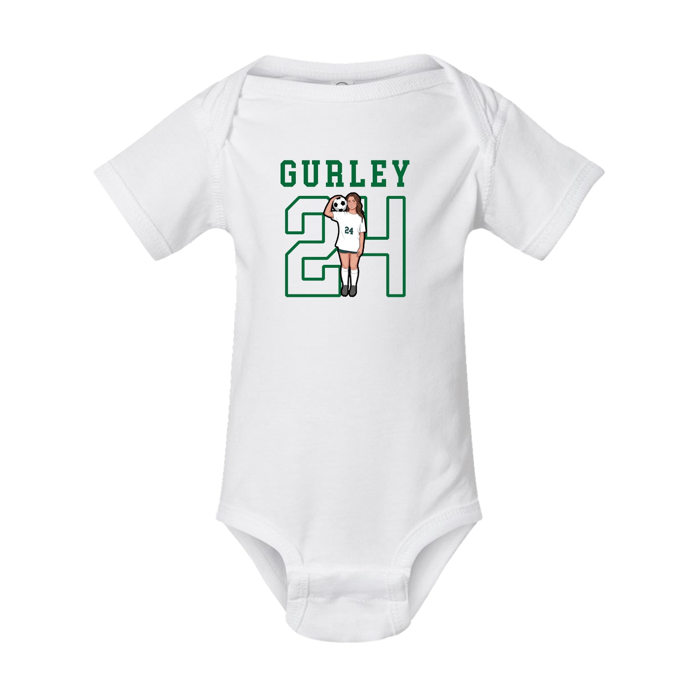 Baby Onesie — Shirsey in White