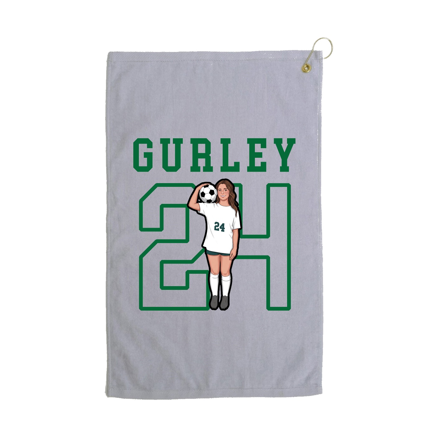 Golf Towel — Shirsey in Grey