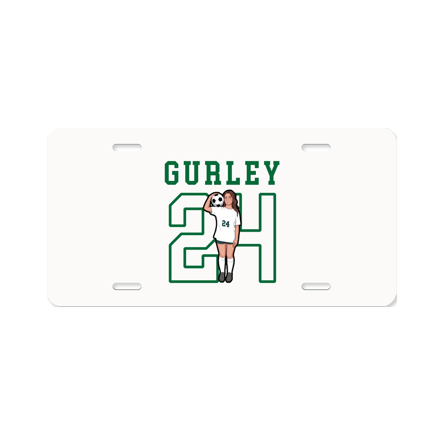 License Plate — Shirsey in Classic