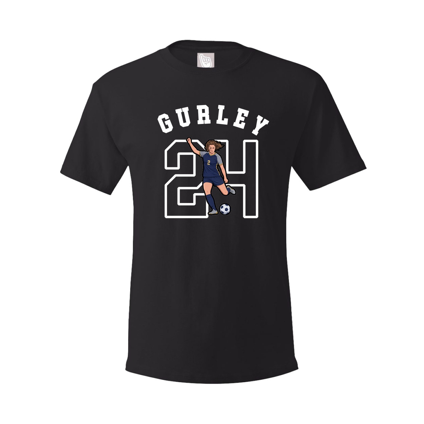 Youth Tee — Shirsey Arch in Black