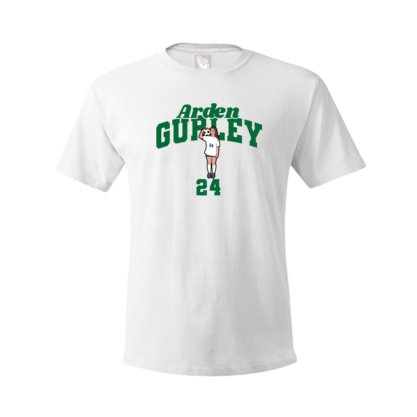 Tee — Signature Arch in White